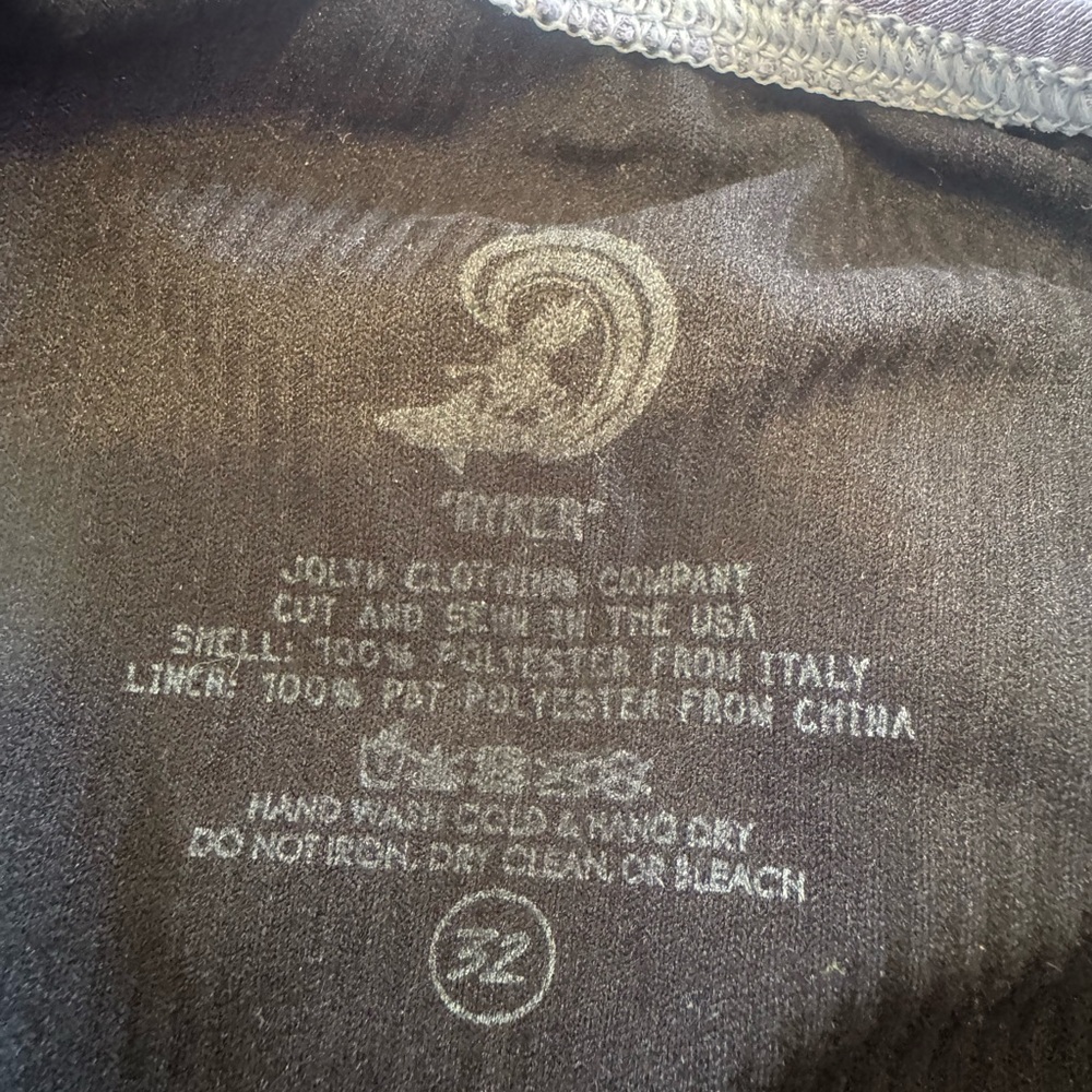 Jolyn Swimsuit Ryker Fixed Back Lavender Size 32 - Picture 2 of 4